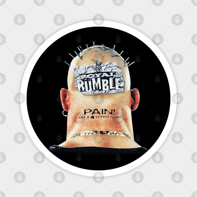 Stone Cold Steve Austin - Royal Rumble - Wrestling Magnet by nicklower